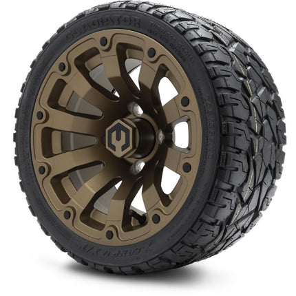 MODZ® 12" Bomber Matte Bronze Wheels & Off-Road Tires Combo MODZ