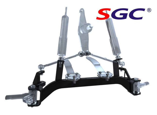 SGC Lift Kit – 6″ Drop Axle kit for EZGO TXT/PDS (1994 – 2001.5) Electric STEELING