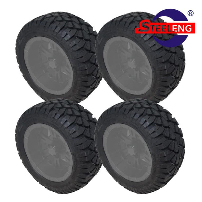 STEELENG 20″x10″-12″ ‘STINGER’ DOT ALL-TERRAIN TIRES (SET OF 4) STEELING