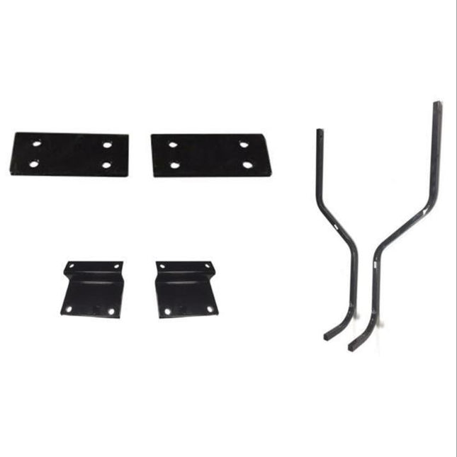 E-Z-GO TXT/T48 Mounting Brackets & Struts for Versa Triple Track Extended Tops with Genesis 300 Seat Kits