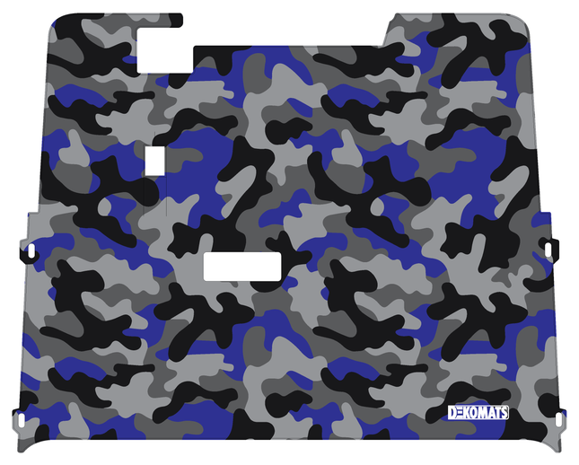 Blue Camo Dekomats