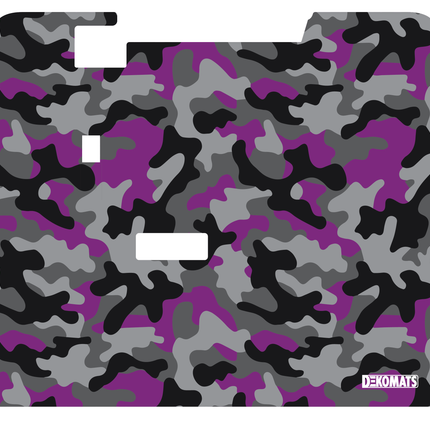 Purple Camo Dekomats