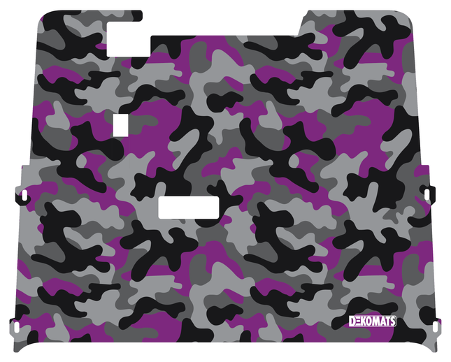 Purple Camo Dekomats