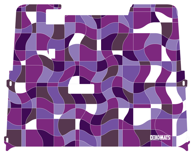 Purple Geometric Dekomats