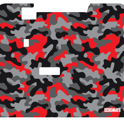 Red Camo Dekomats