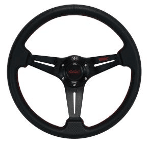 SGC SW1 STEERING WHEEL – Zero offset – Black STEELENG