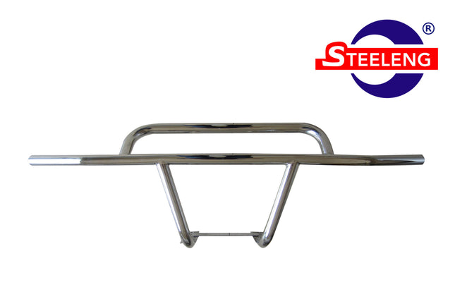 SGC Polished Stainless Steel Brush Guard for Club Car Precedent (2004-up) Steeleng