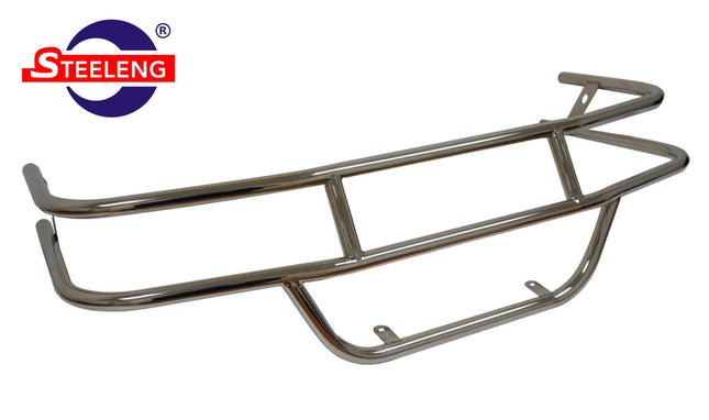 SGC Polished Stainless Steel Brush Guard for EZGO TXT/PDS (1996-2013) Steeleng